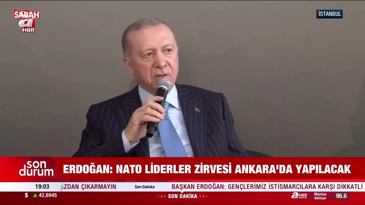 Başkan Erdoğan: NATO Liderler Zirvesi Ankara’da yapılacak videosunu izle Başkan Erdoğan: NATO Liderler Zirvesi Ankara’da yapılacak videosunu izle