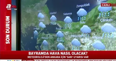 Meteoroloji’den Bayram’da flaş yoğun yağış uyarısı 22 Mayıs 2020 Cuma | Video