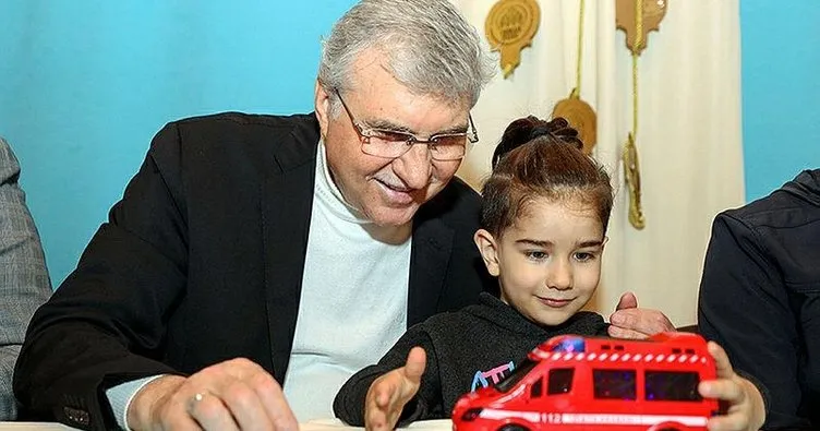 5 yaşındaki Mir Berzan kahramanlarıyla buluştu