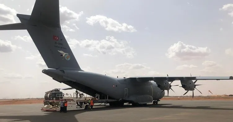 MSB: Tıbbi yardım malzemesi taşıyan TSK’ye ait uçak Nijer’e indi
