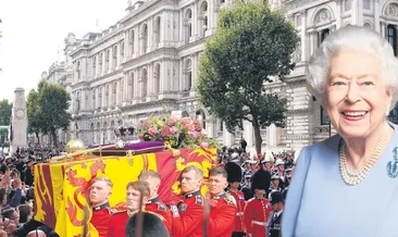 70 yıllık hükümdara görkemli veda