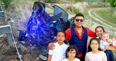 Kazada ailesinden 5 kişiyi kaybeden babanın en zor anları: Görüntüler yürek yakt!