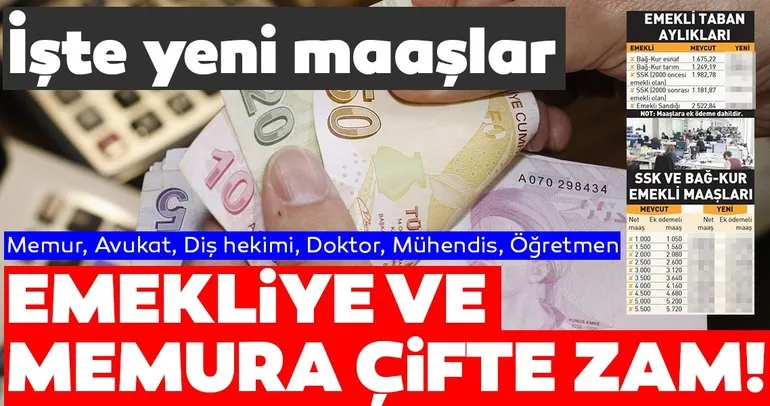 emekliye ve memura cifte zam geldi 2020 ogretmen polis memur doktor emekli maaslari ne kadar oldu galeri ekonomi emekliye ve memura cifte zam geldi 2020 ogretmen polis memur doktor emekli maaslari ne kadar oldu galeri ekonomi