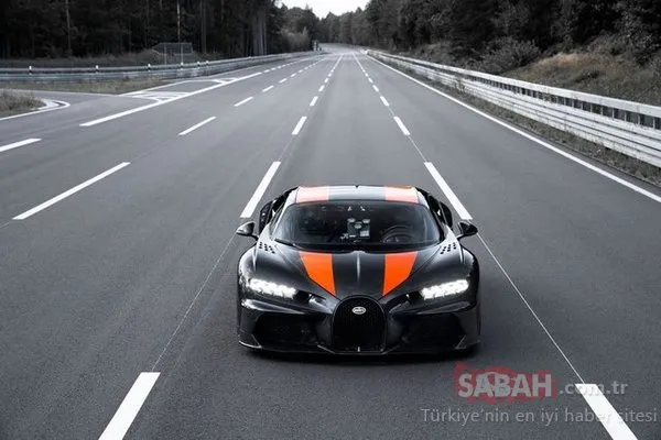Dünyanın en hızlı arabası Bugatti Chiron oldu! Chiron rekor kırdı
