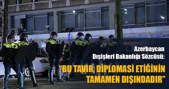 Azerbaycan’dan Hollanda’ya tepki!