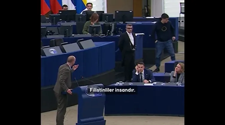 Filistin halkının zulmüne kahkahalarla güldüler! AP milletvekilinden tokat gibi sözler: Kendinizden utanmalısınız!