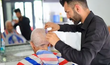 İşte sosyal belediyecilik örneği! Emekliler, belediye ait kuaförlerde ücretsiz tıraş oluyor #aksaray