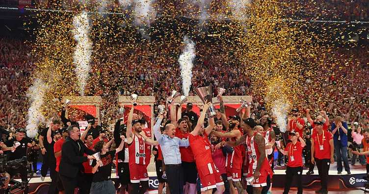 Olimpiakos, EuroLeague’de 4. kez şampiyon!