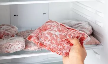 Eti buzluğa atarken dikkat! Bu hata sağlığınızdan ediyor...