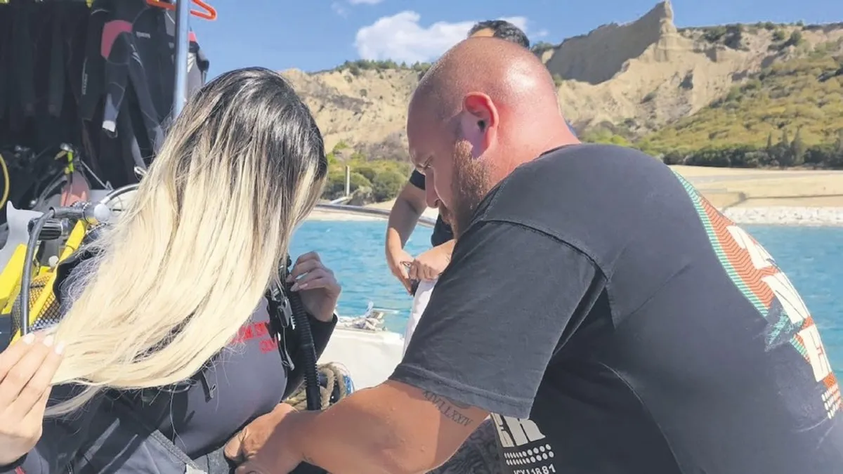 Anzak Koyu’nda SS Milo’ya dalış
