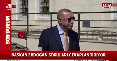 Son dakika: Cumhurbaşkanı Erdoğan’dan Cuma namazı çıkışı önemli açıklamalar 18 Eylül 2020 Cuma | Video