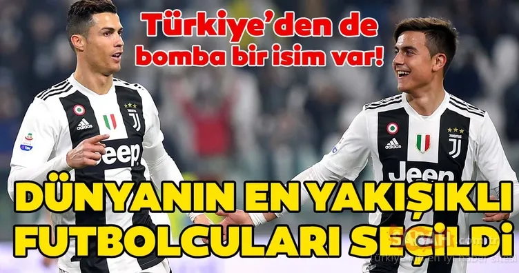 Dünyanın en yakışıklı 20 futbolcusu! Türkiye'den bir isim de listeye girdi