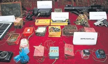 Sığınakları imha edildi