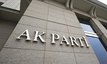 AK Parti MYK toplantısı yapıldı