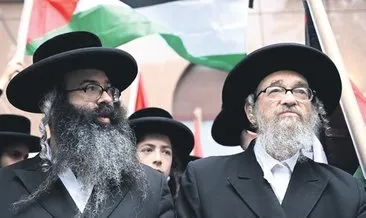 Antisiyonist Yahudiler İsrail’e karşı sokakta