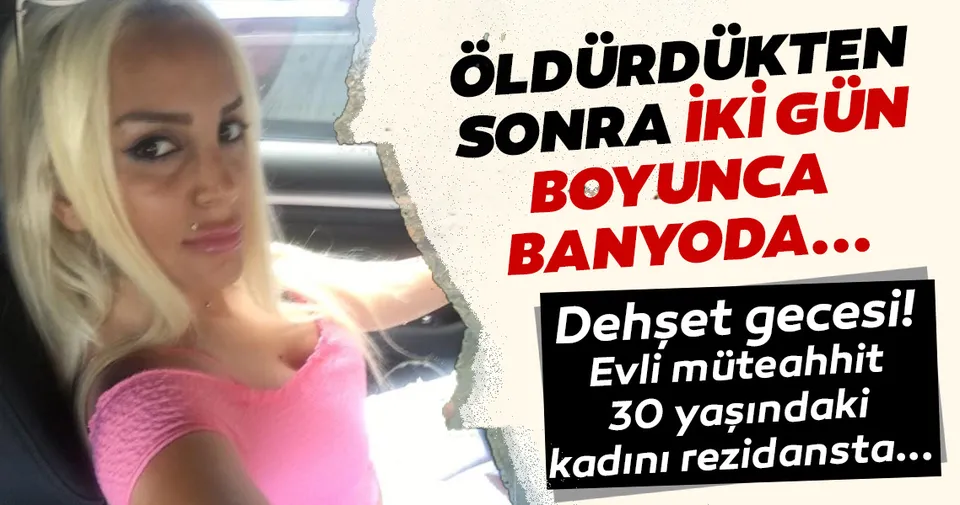 SON DAKİKA Lüks rezidansta dehşet! Öldürdü, banyoda SON DAKİKA Lüks rezidansta dehşet! Öldürdü, banyoda