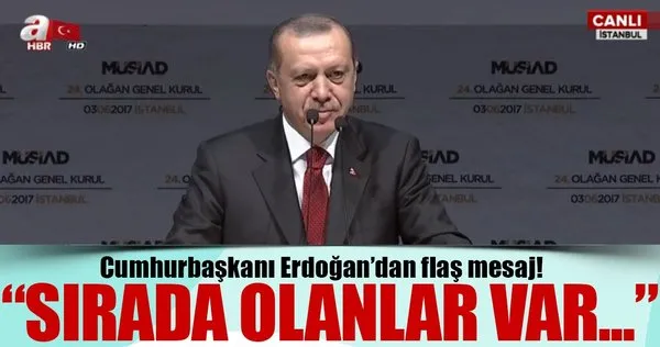 Cumhurbaşkanı Erdoğan konuşuyor - CANLI