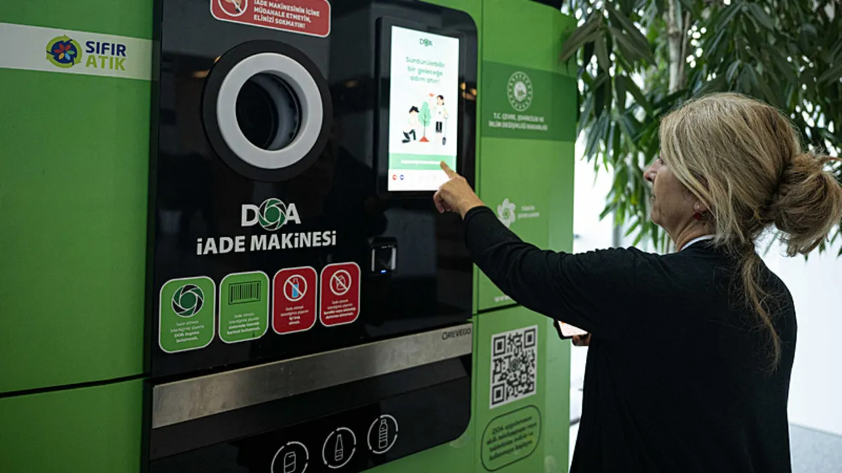 TBMM’nin yeni Sıfır Atık adımı “depozito iade makineleri” hizmete alındı TBMM’nin yeni Sıfır Atık adımı “depozito iade makineleri” hizmete alındı