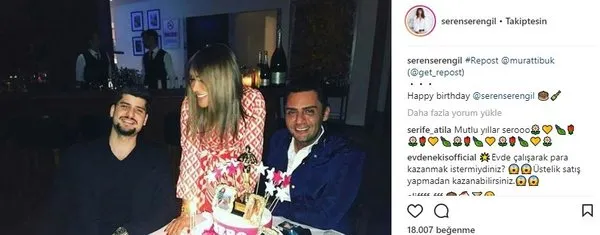 Ünlü isimlerin Instagram paylaşımları (05.04.2018) (Aslı İzmirli)