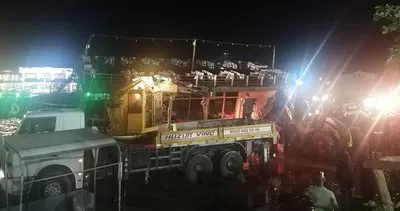 Ağrı'da sel Nuh'un Gemisi'nden esinlenen restorana zarar verdi #agri