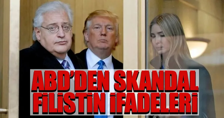 ABD’den Filistinlilere hakaret!