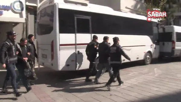 'Gazi Turgut Aslan Operasyonu'nda gözaltına alınan FETÖ şüphelileri adliyede | Video