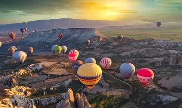 Kapadokya’da balon uçuş rekoru kırıldı