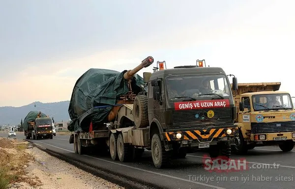 Son dakika: Hatay sınırına askeri sevkiyat sürüyor