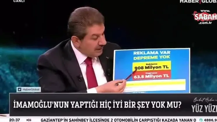 Tevfik Göksu: İmamoğlu deprem için 63,5 milyon, reklam için 908 milyon TL harcadı | Video