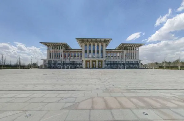 Cumhurbaşkanlığı Sarayı'nda sanal tur