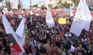 HDP bayraklı CHP mitinginde Mansur Yavaş’tan ’mevsimlik milliyetçilik’