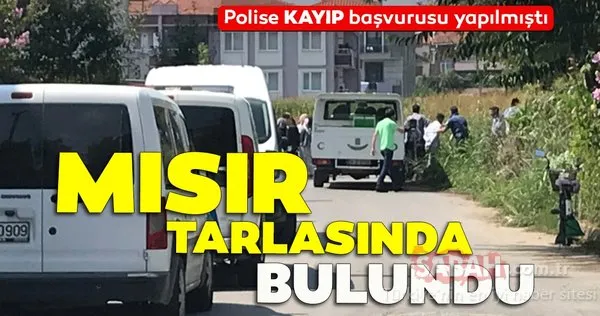Sakarya'da mısır tarlasında erkek cesedi bulundu
