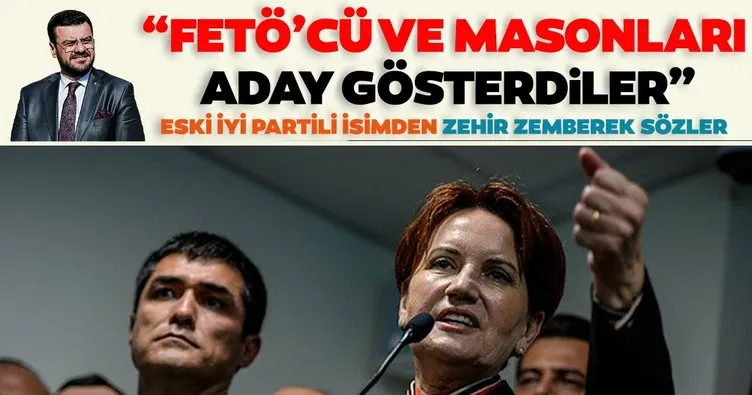 İYİ Parti’den istifa edip AK Parti’ye geçen Akkal: FETÖ’cü ve masonları aday gösterdiler