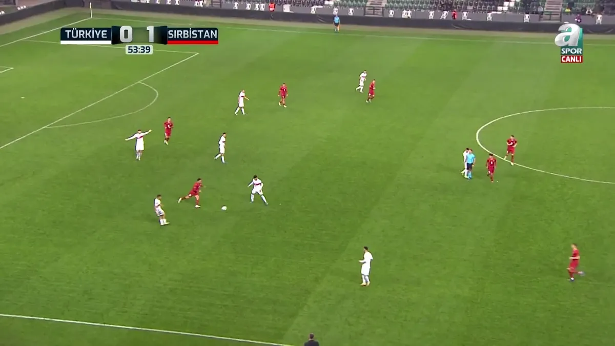 GOL | Türkiye U21 1-1 Sırbistan U21