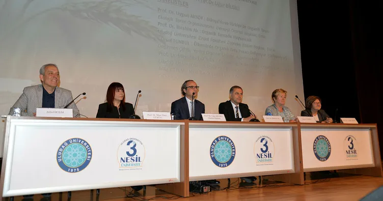 Organik tarımcılar üniversitede buluştu