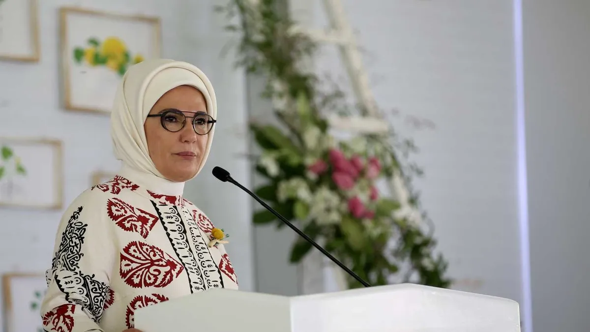 Emine Erdoğan'dan Halkbank Üreten Kadınlar Yarışması Ödül Töreni'ne ilişkin paylaşım