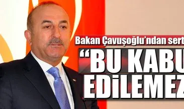 Dışişleri Bakanı Çavuşoğlu: Türkiye kıta sahanlığı konusundaki haklarını uyguluyor