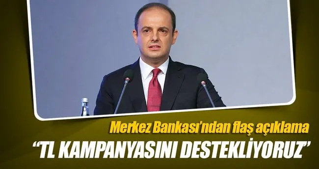 Merkez Bankası Başkanı Çetinkaya: Boz doları kampanyasını destekliyoruz