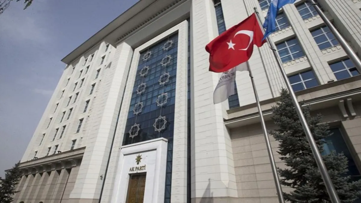 AK Parti MKYK Toplantısı başladı