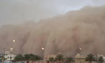 Kum fırtınası Hindistan’ı vurdu