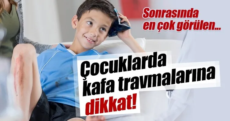 Çocuklarda kafa travmalarına dikkat!