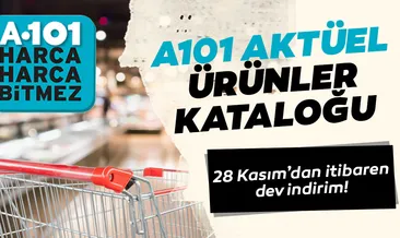 A101 Aktüel ürünler kataloğu Muhteşem Günler indirimleri başladı! A101 aktüel ürünler sizleri bekliyor!