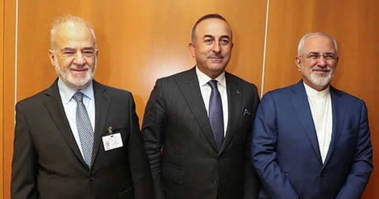 Çavuşoğlu, Irak ve İranlı mevkidaşlarıyla görüştü!