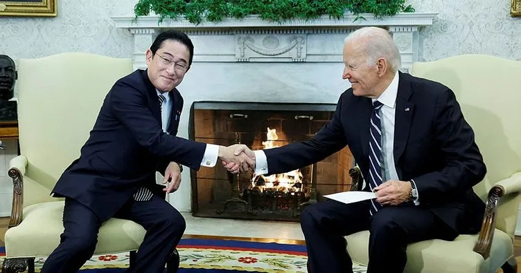 Japonya Başbakanı Kişida, ABD Başkanı Biden ile bir araya geldi