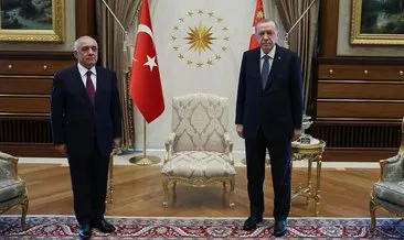 Başkan Recep Tayyip Erdoğan Azerbaycan Başbakanı Ali Asadov’u kabul etti