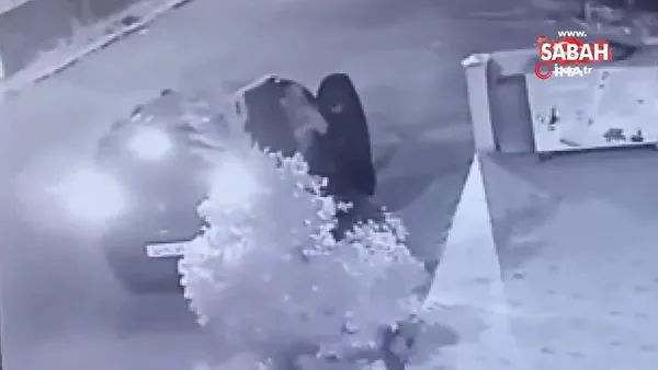 Arnavutköy’de sakar hırsızlar kamerada | Video