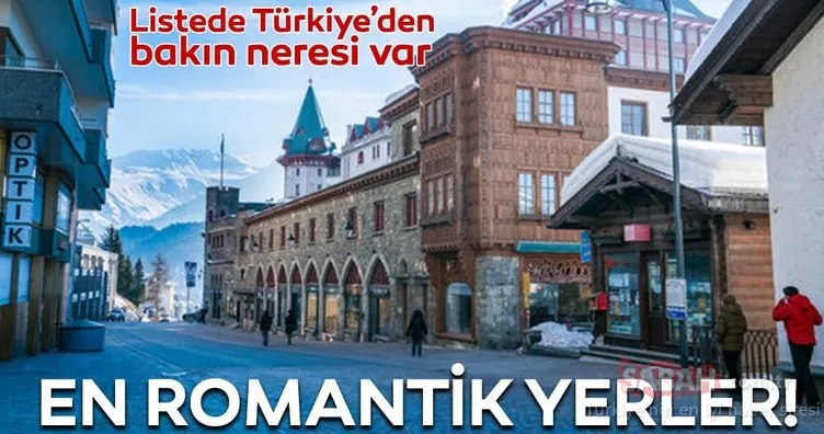 Gitmek isteyeceğiniz dünyanın en romantik yerleri belli oldu... Listede Türkiye’den bir yer de var!
