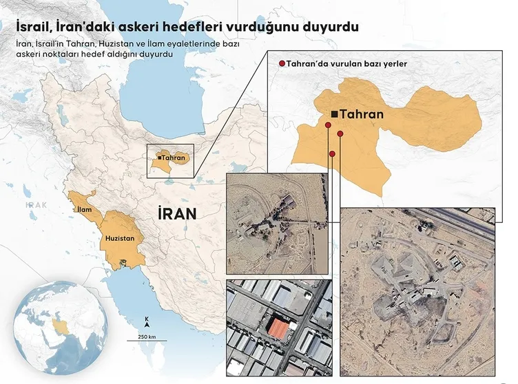İsrail’in hangi tesisleri vurduğu ortaya çıktı: İran füze stokunu yenileyemeyebilir!
