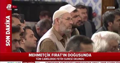Mehmetçik için tüm camilerde Fetih suresi okundu, dualar edildi