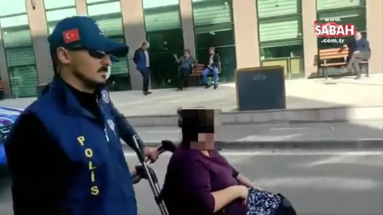 Bu halde bile dolandırdı! | Video